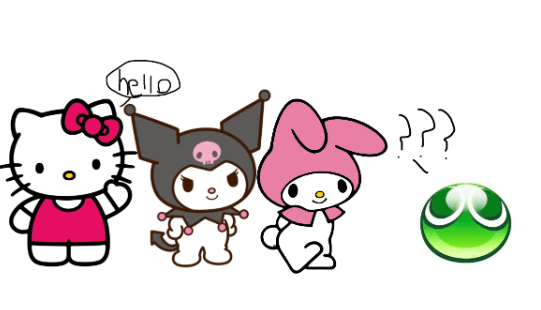 kuromi:fox5ydxdt58= my melody:_s_qsoenxpk= hello kitty