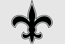 Transparent:7xxk6qwgnai= Saints Logo