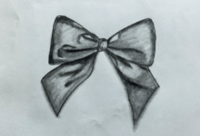 Easy:0tdbnjyklno= Bow Drawing